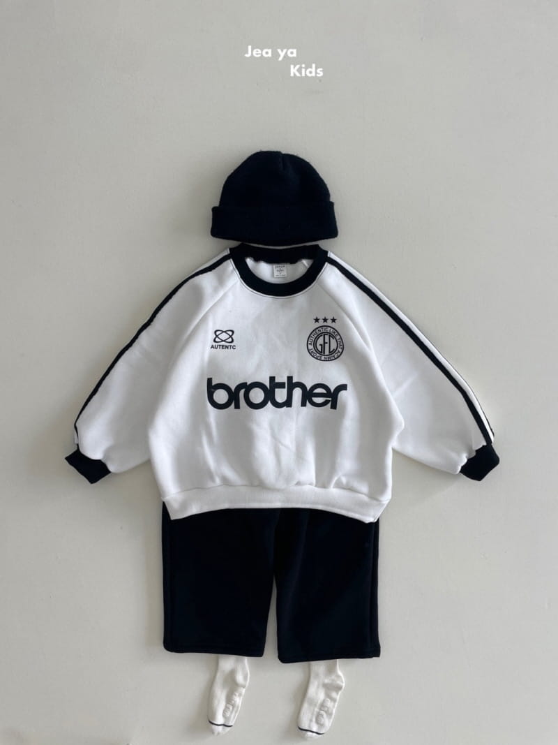 Jeaya & Mymi - Korean Children Fashion - #littlefashionista - Brother Sweatshirt - 2