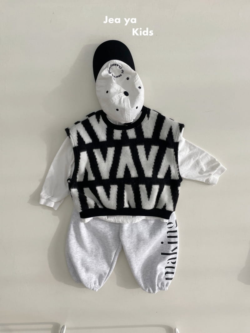 Jeaya & Mymi - Korean Children Fashion - #magicofchildhood - V Knit Vest - 6