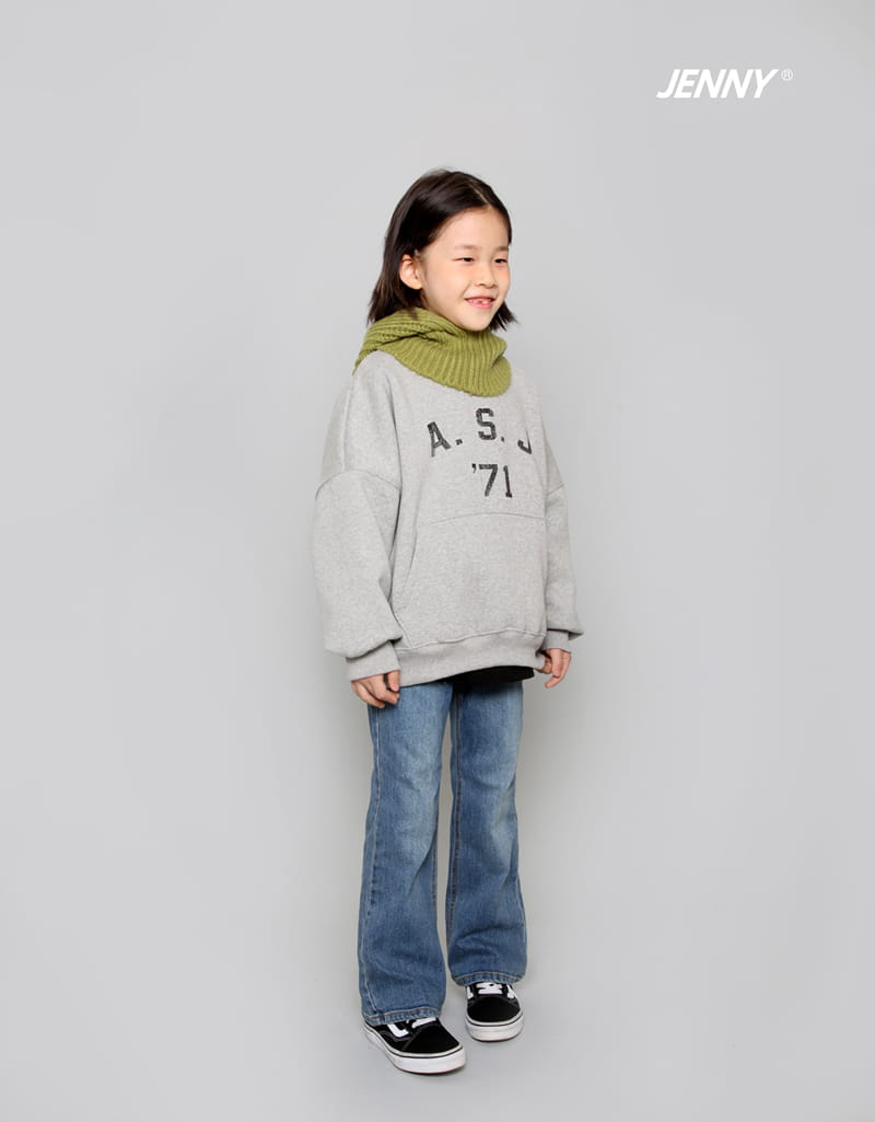 Jenny Basic - Korean Children Fashion - #childrensboutique - ASJ Fleece Sweatshirt - 8