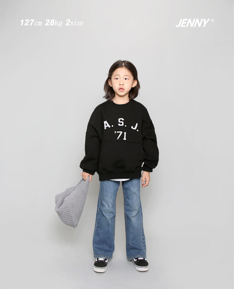 Jenny Basic - Korean Children Fashion - #discoveringself - ASJ Fleece Sweatshirt - 10