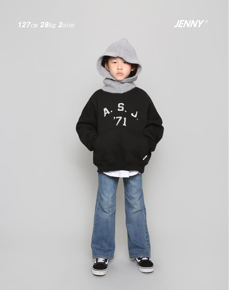 Jenny Basic - Korean Children Fashion - #fashionkids - ASJ Fleece Sweatshirt - 11