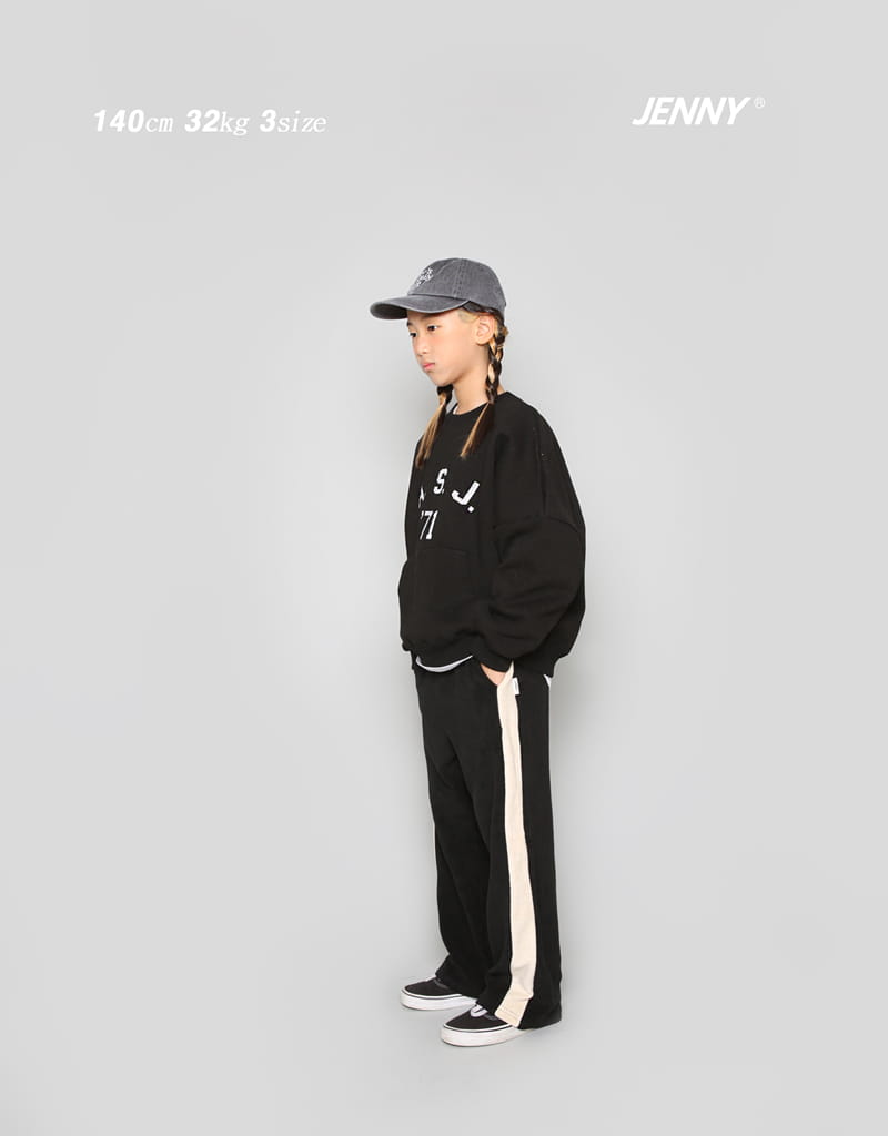 Jenny Basic - Korean Children Fashion - #minifashionista - ASJ Fleece Sweatshirt - 2