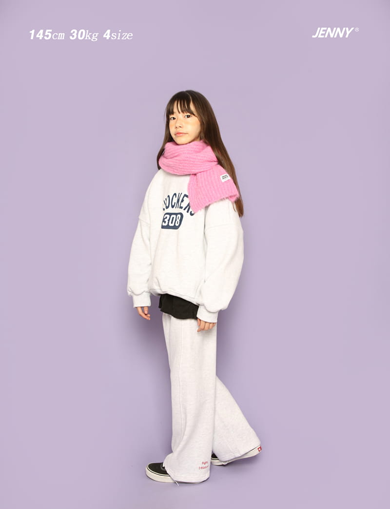 Jenny Basic - Korean Children Fashion - #minifashionista - 308 Fleece Sweatshirt