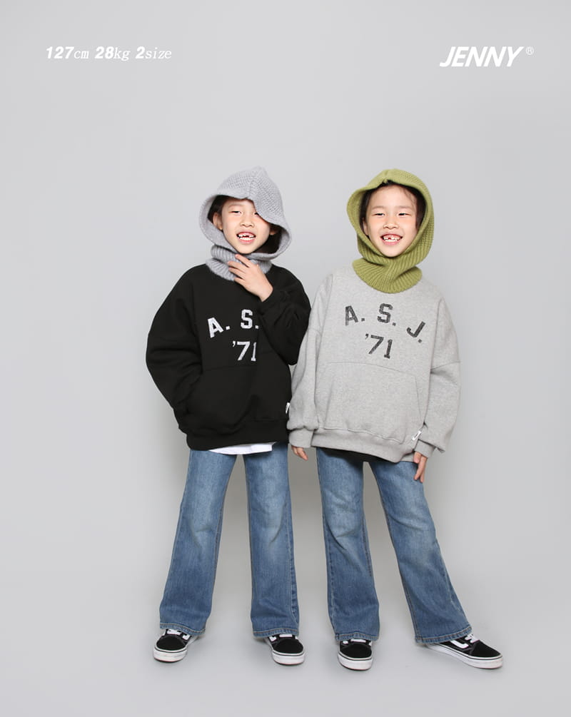 Jenny Basic - Korean Children Fashion - #stylishchildhood - ASJ Fleece Sweatshirt - 6