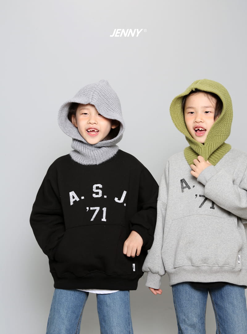 Jenny Basic - Korean Children Fashion - #prettylittlegirls - ASJ Fleece Sweatshirt - 4