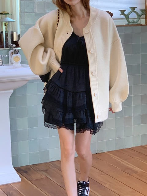 Jkichi - Korean Women Fashion - #momslook - Big Cardigan - 8