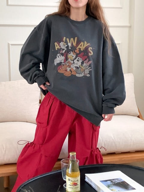 Jkichi - Korean Women Fashion - #momslook - All Daise Sweatshirt