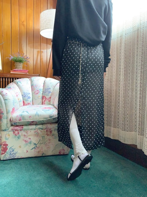 Jkichi - Korean Women Fashion - #momslook - Dot Yoru Skirt - 10