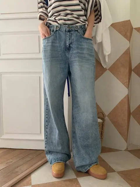 Jkichi - Korean Women Fashion - #momslook - 888~1 Corn Jeans - 2