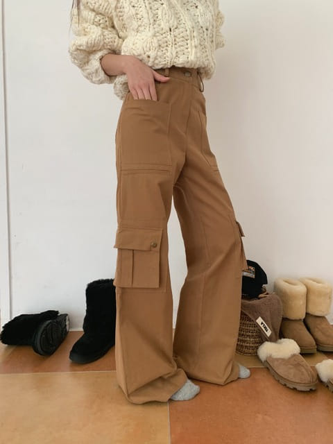 Jkichi - Korean Women Fashion - #momslook - Town Cargo Pants