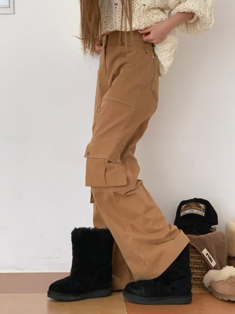 Jkichi - Korean Women Fashion - #momslook - Town Cargo Pants - 2