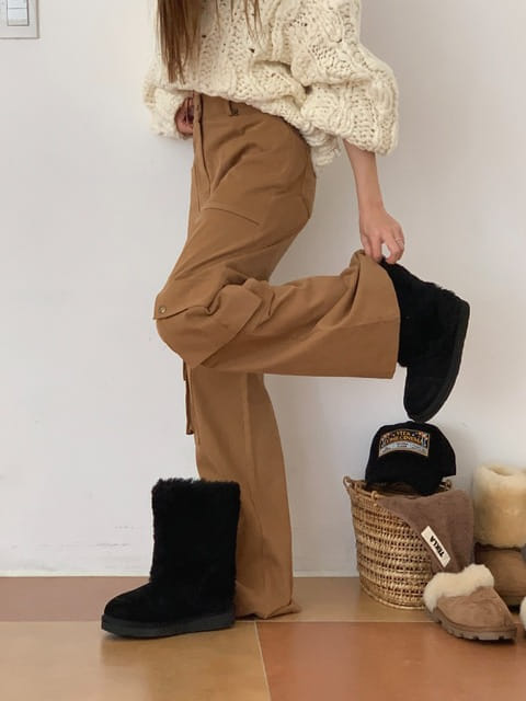 Jkichi - Korean Women Fashion - #momslook - Town Cargo Pants - 3