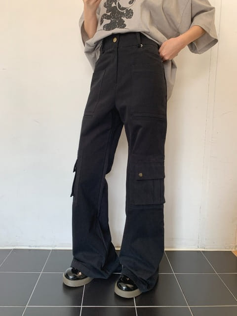 Jkichi - Korean Women Fashion - #restrostyle - Town Cargo Pants - 8