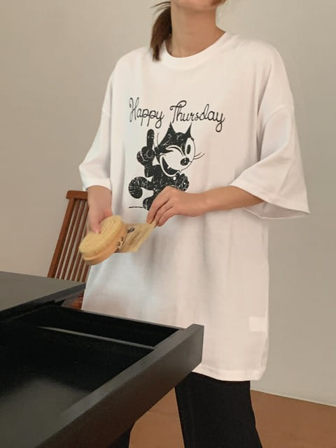 Jkichi - Korean Women Fashion - #womensfashion - Dyeing Tee - 2