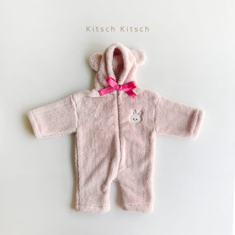 Kitsch Kitsch - Korean Baby Fashion - #babygirlfashion - Animal Ribbon Bodysuit - 3