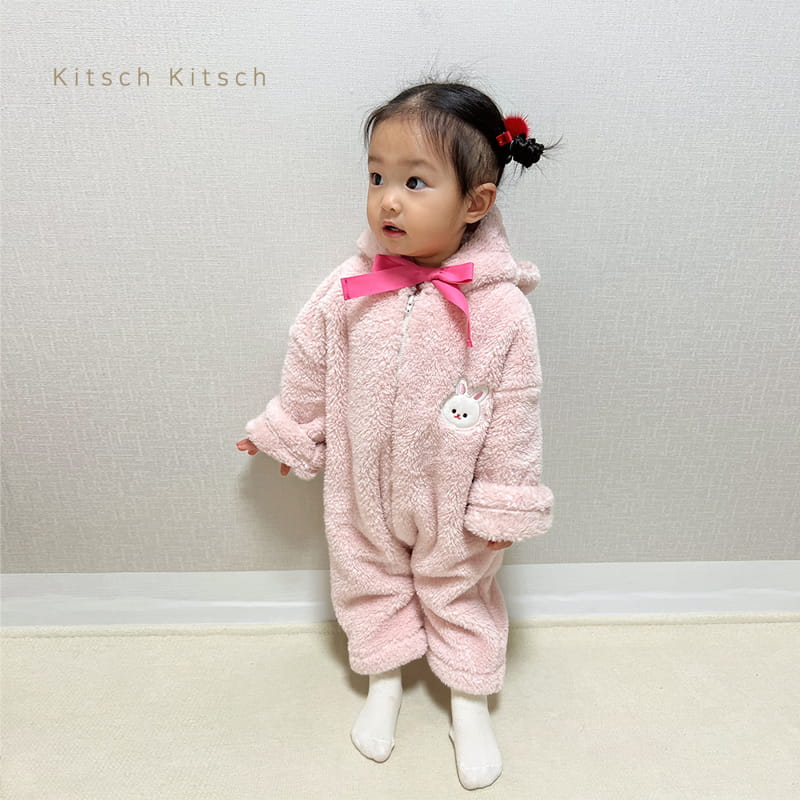 Kitsch Kitsch - Korean Baby Fashion - #babyoninstagram - Animal Ribbon Bodysuit - 5