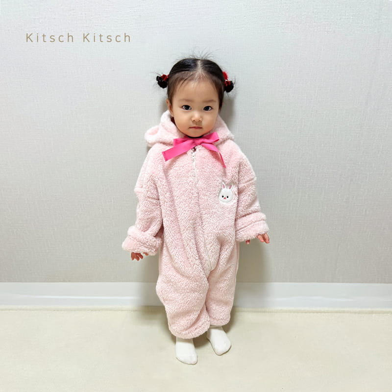 Kitsch Kitsch - Korean Baby Fashion - #babyootd - Animal Ribbon Bodysuit - 6