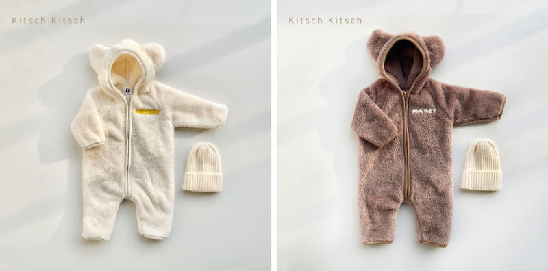 Kitsch Kitsch - Korean Baby Fashion - #babyootd - D Don't Cold Bodysuit - 2