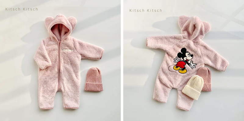 Kitsch Kitsch - Korean Baby Fashion - #babyoutfit - D Don't Cold Bodysuit - 3