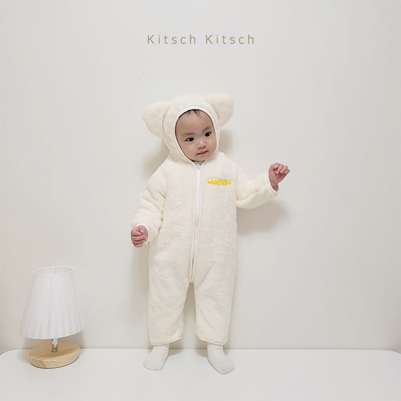 Kitsch Kitsch - Korean Baby Fashion - #babyoutfit - D Don't Cold Bodysuit - 4