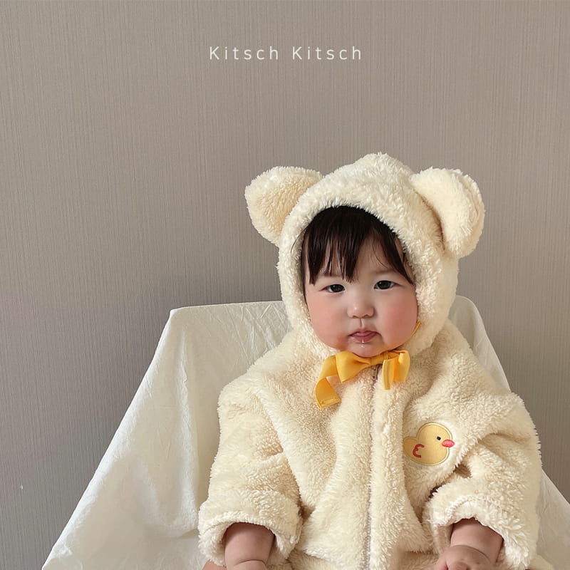 Kitsch Kitsch - Korean Baby Fashion - #onlinebabyshop - Animal Ribbon Bodysuit - 11