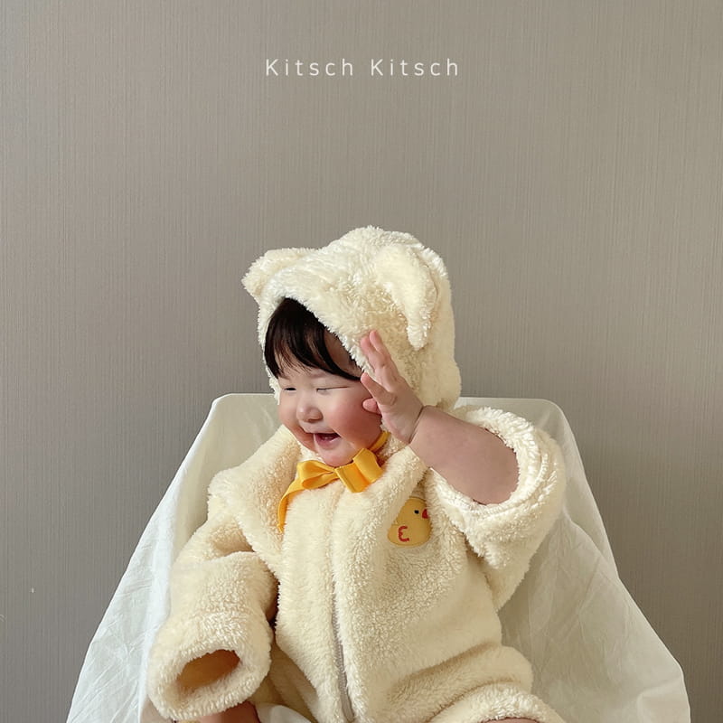 Kitsch Kitsch - Korean Baby Fashion - #smilingbaby - Animal Ribbon Bodysuit - 12