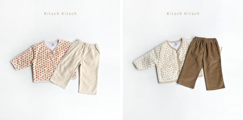 Kitsch Kitsch - Korean Children Fashion - #discoveringself - Corduroy Pants - 2