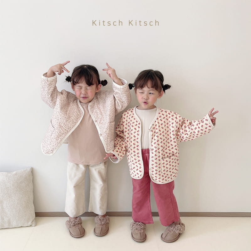 Kitsch Kitsch - Korean Children Fashion - #kidsstore - Corduroy Pants - 5