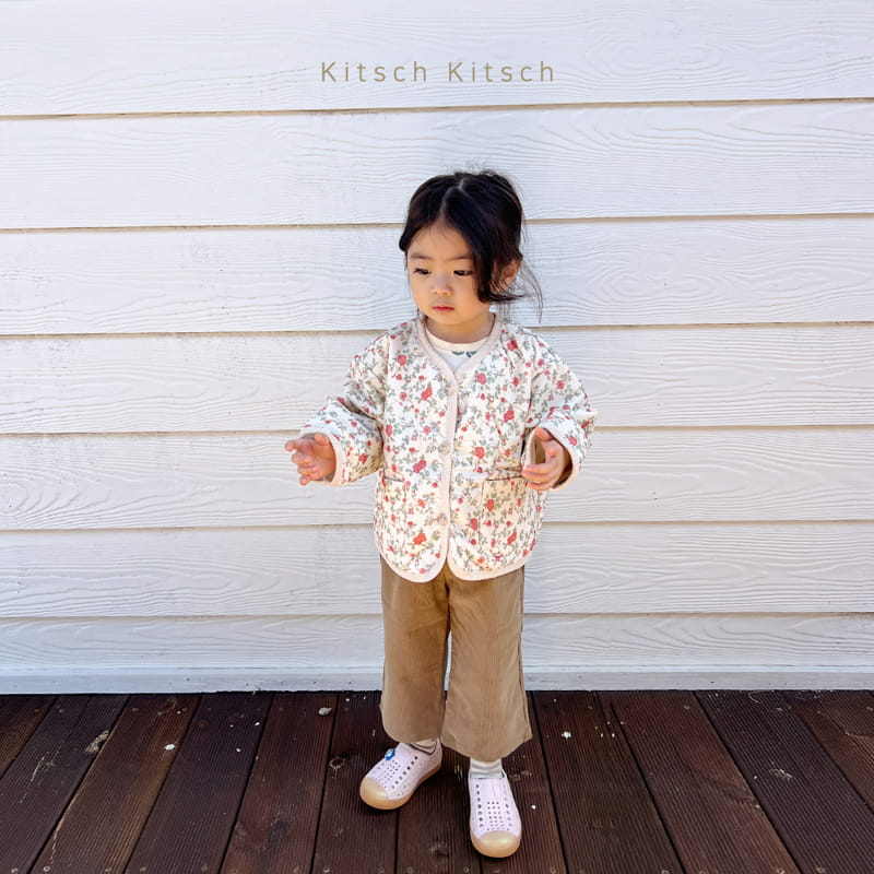 Kitsch Kitsch - Korean Children Fashion - #littlefashionista - Corduroy Pants - 8