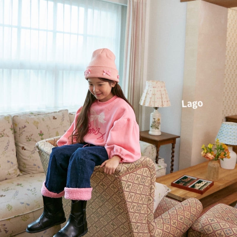 Lago - Korean Children Fashion - #childofig - Dumble Fleecec Jeans - 10