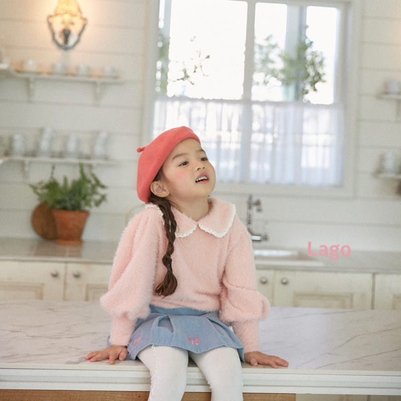 Lago - Korean Children Fashion - #designkidswear - Ribbon Wrinkle Skirt - 9