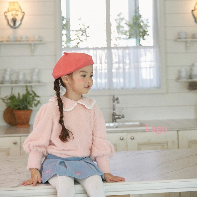 Lago - Korean Children Fashion - #discoveringself - Ribbon Wrinkle Skirt - 10