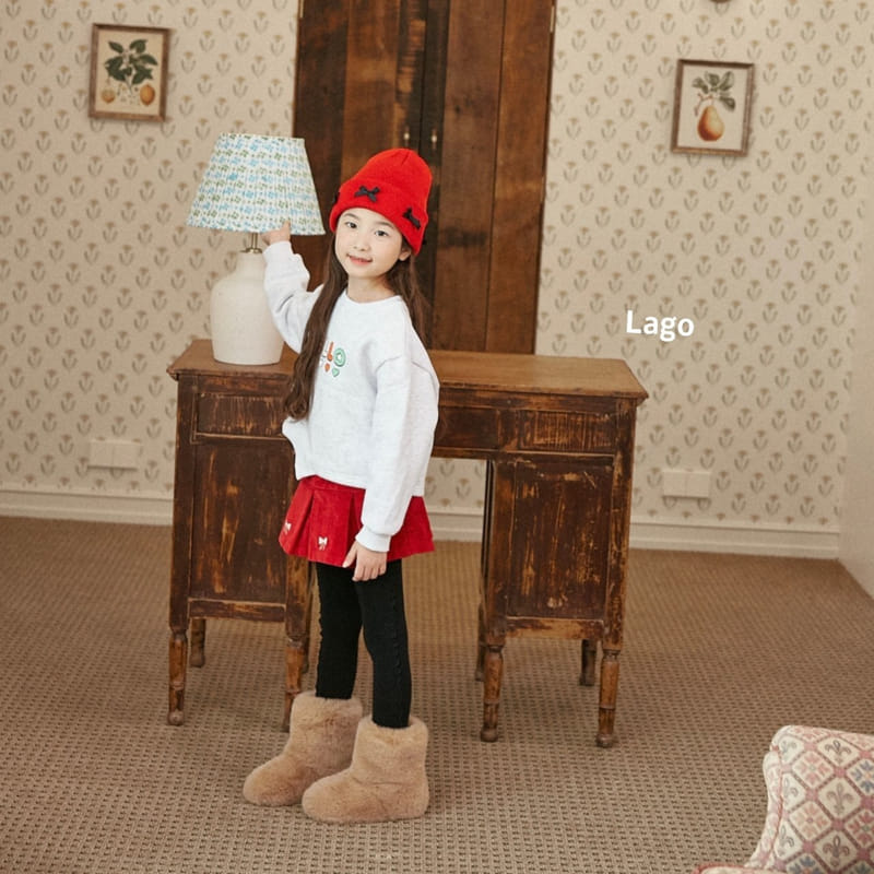 Lago - Korean Children Fashion - #kidsshorts - Ribbon Wrinkle Skirt - 12