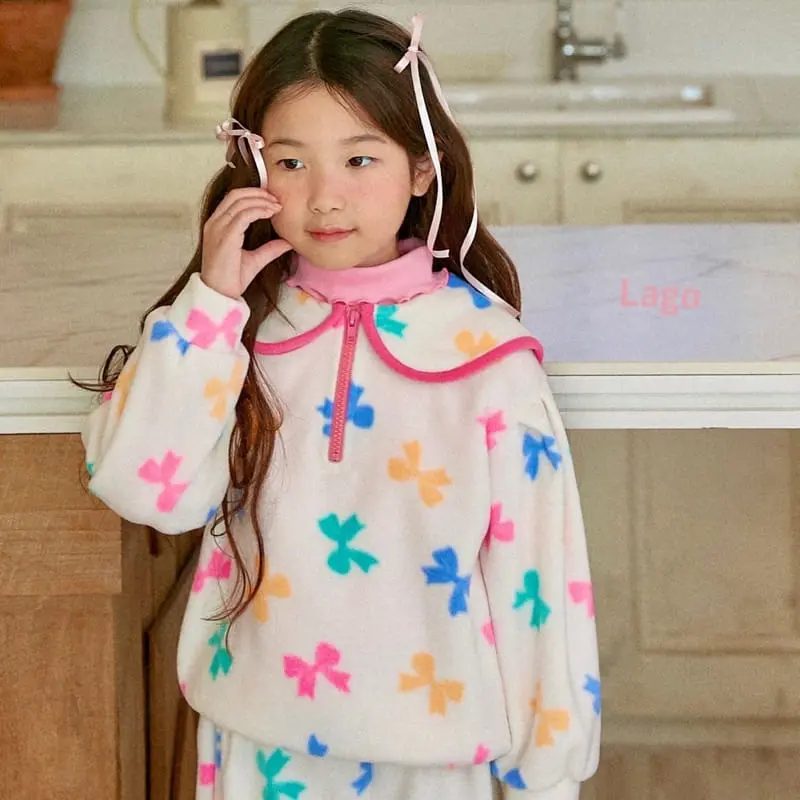 Lago - Korean Children Fashion - #kidsstore - BB Pop Collar Sweatshirt - 10