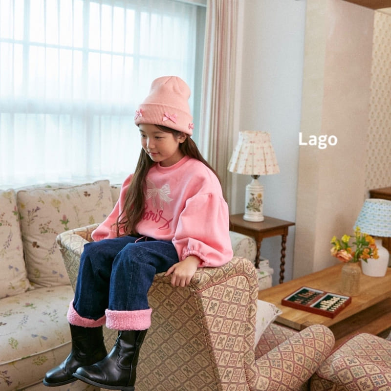 Lago - Korean Children Fashion - #stylishchildhood - Dumble Fleecec Jeans - 9