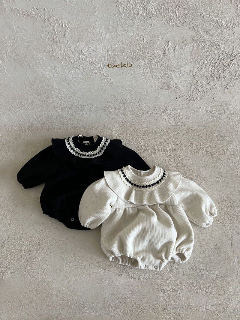 Lala - Korean Baby Fashion - #babyfever - Black Jo Bodysuit