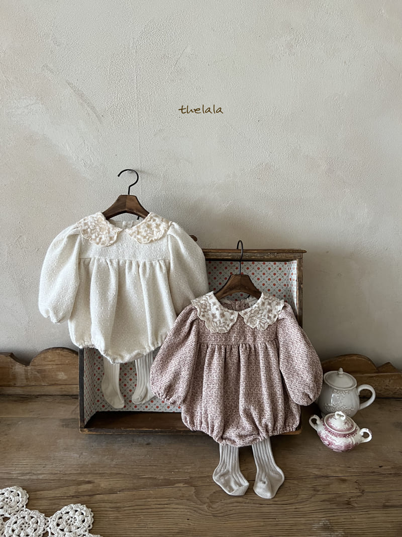 Lala - Korean Baby Fashion - #babygirlfashion - Milk Bodysuit - 3