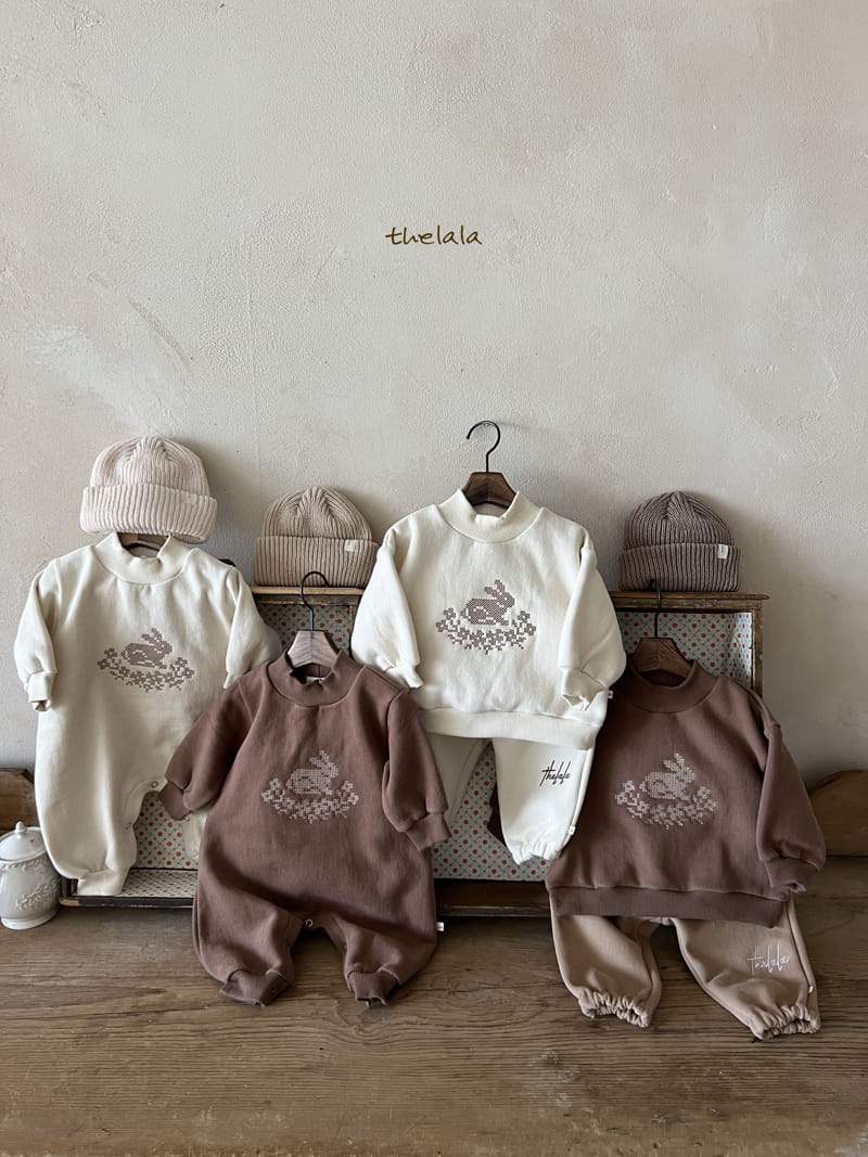 Lala - Korean Baby Fashion - #babyoninstagram - Bunny Half Turtleneck Bodysuit - 9