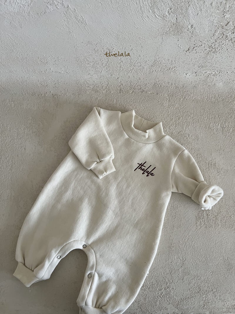 Lala - Korean Baby Fashion - #onlinebabyboutique - Pu Half Turtleneck Bodysuit - 3