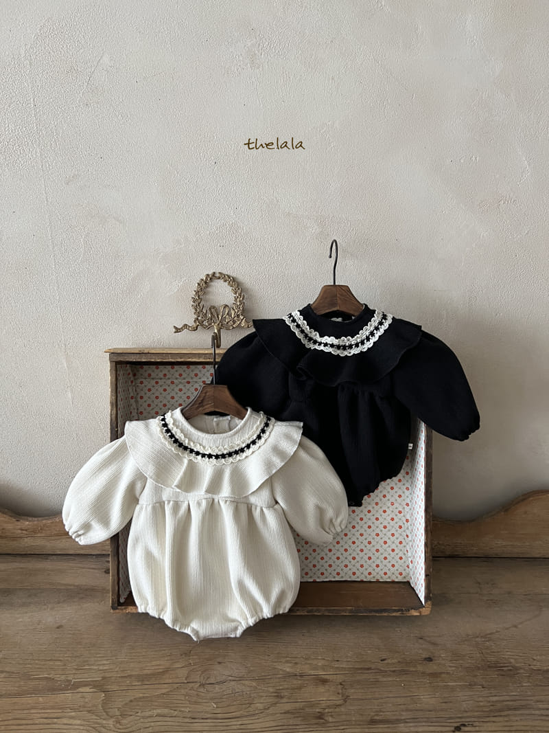 Lala - Korean Baby Fashion - #onlinebabyboutique - Black Jo Bodysuit - 9