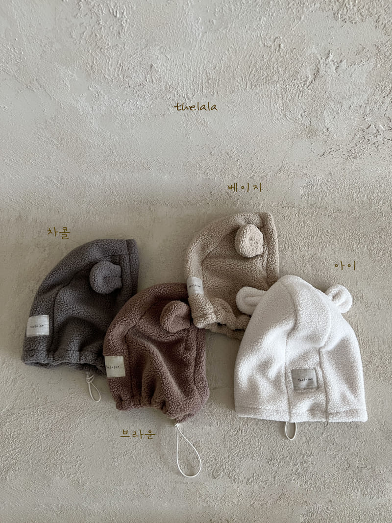 Lala - Korean Baby Fashion - #onlinebabyshop - Bear Baraclava - 5