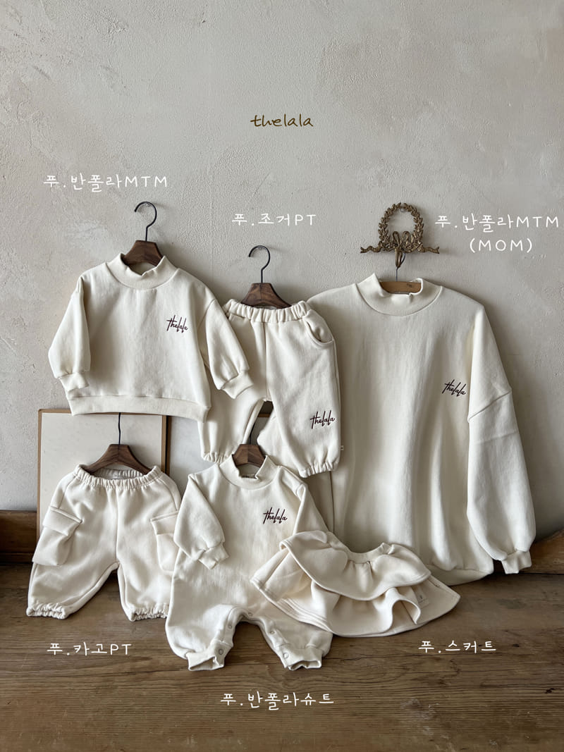 Lala - Korean Baby Fashion - #smilingbaby - Pu Half Turtleneck Bodysuit - 5