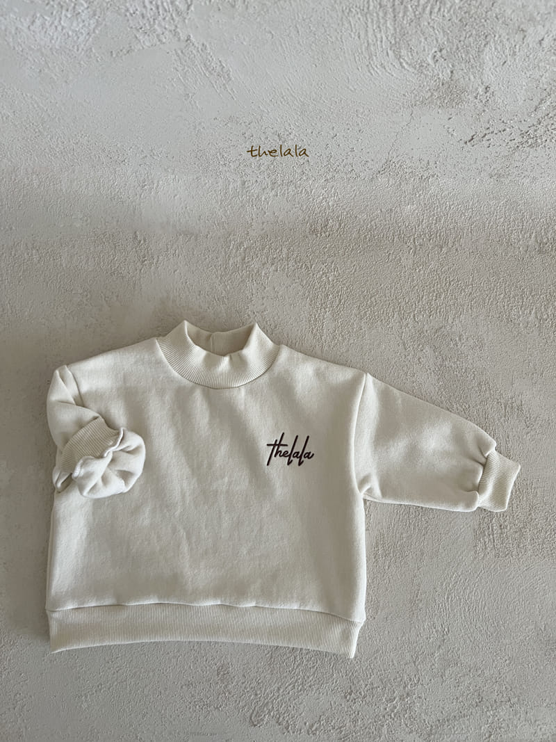 Lala - Korean Children Fashion - #childofig - PU Turtleneck Sweatshirt - 8