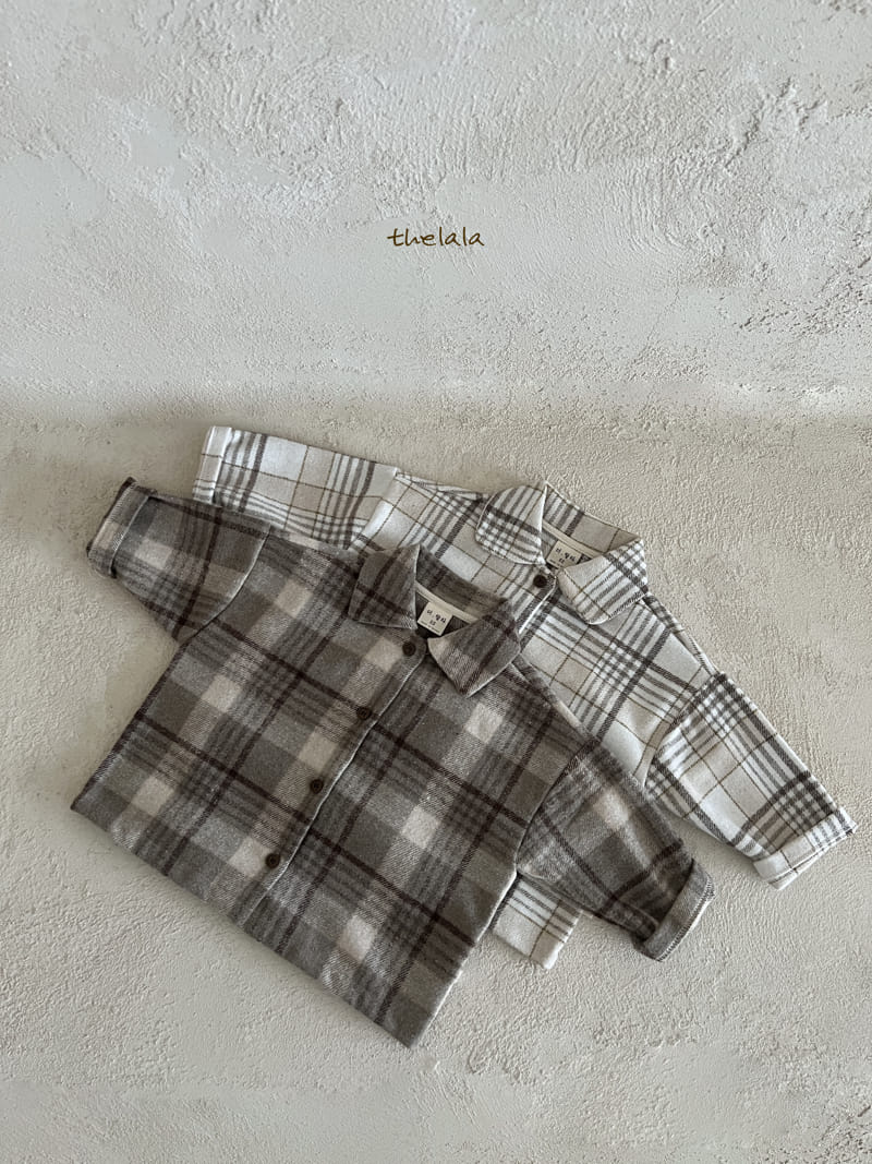 Lala - Korean Children Fashion - #childofig - Checking Shirt - 6