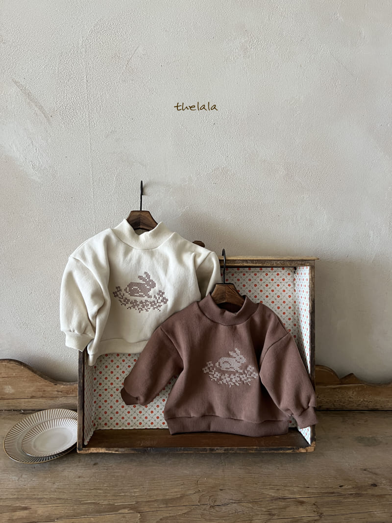 Lala - Korean Children Fashion - #kidsshorts - Bunny Half Sweatshirt - 10