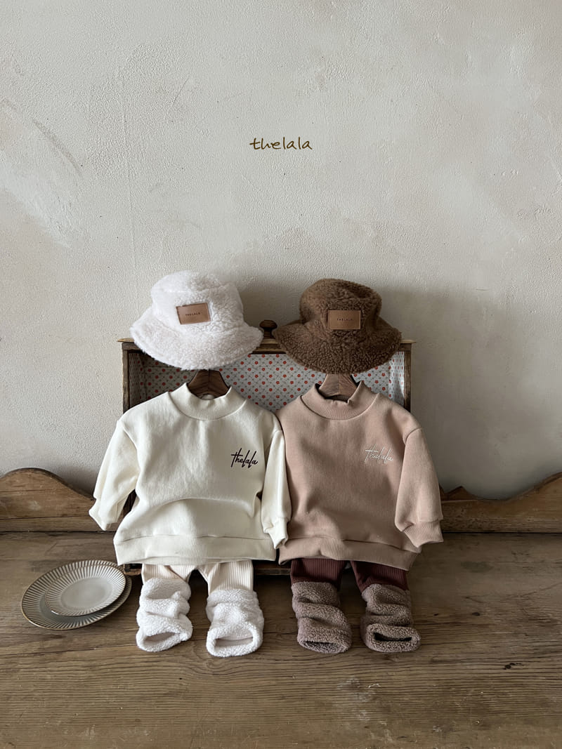 Lala - Korean Children Fashion - #magicofchildhood - PU Turtleneck Sweatshirt - 2