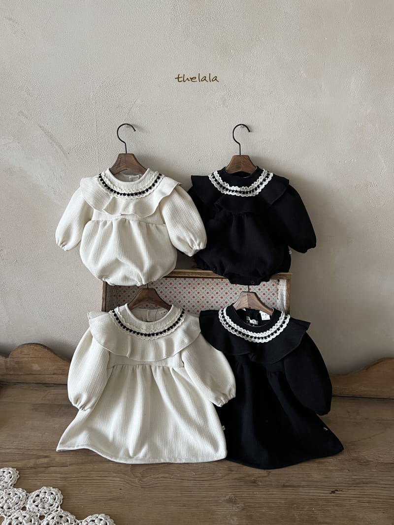 Lala - Korean Children Fashion - #minifashionista - Black Jo One-piece - 8