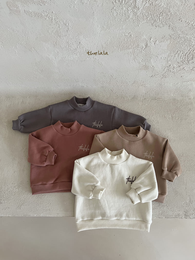 Lala - Korean Children Fashion - #stylishchildhood - PU Turtleneck Sweatshirt - 7