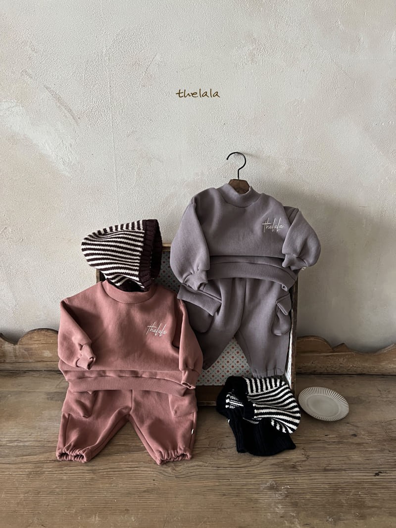 Lala - Korean Children Fashion - #todddlerfashion - PU Turtleneck Sweatshirt - 5