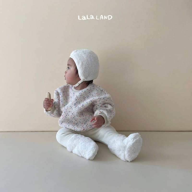 Lalaland - Korean Baby Fashion - #babyboutique - Bebe Popping Star Sweatshirt - 3